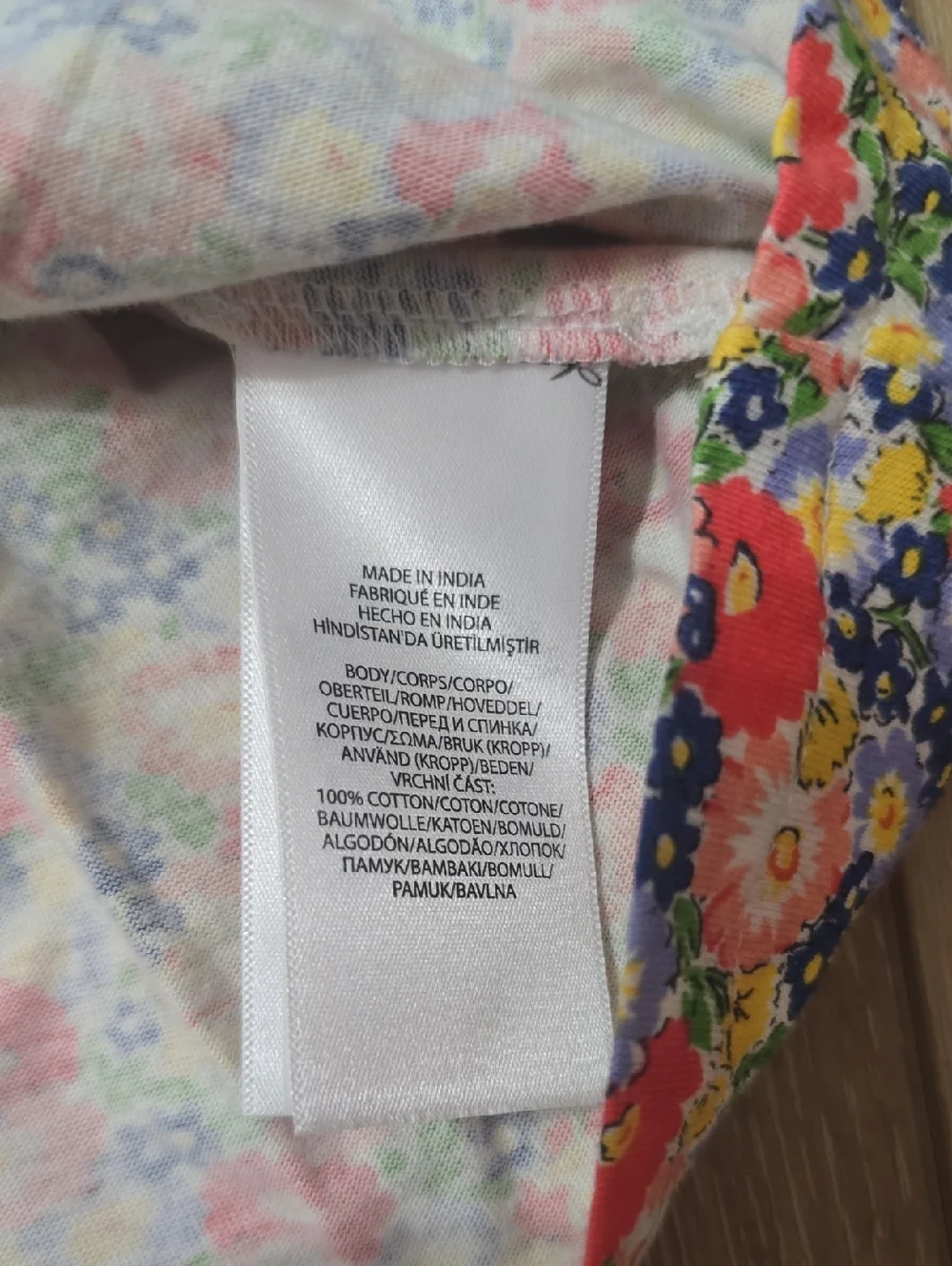 Ralph Lauren Baby Floral Cotton Jersey Dress & Bloomer Nuntucket Multicolor